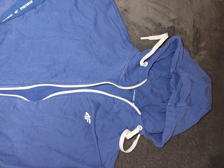 Bluza rozpinana 4F niebieska