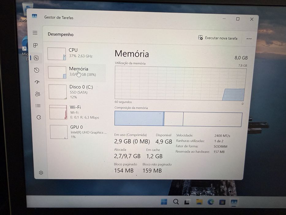 Portátil HP ProoBook 640 G4 14” i5 8th 8GB 256GB SSD