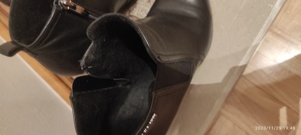 Botki skórzane Lasocki