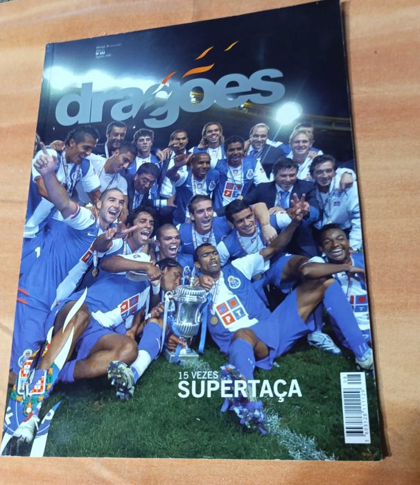Revista Futebol Dragões - 15 Vezes Supertaça - nº 252 de 2006