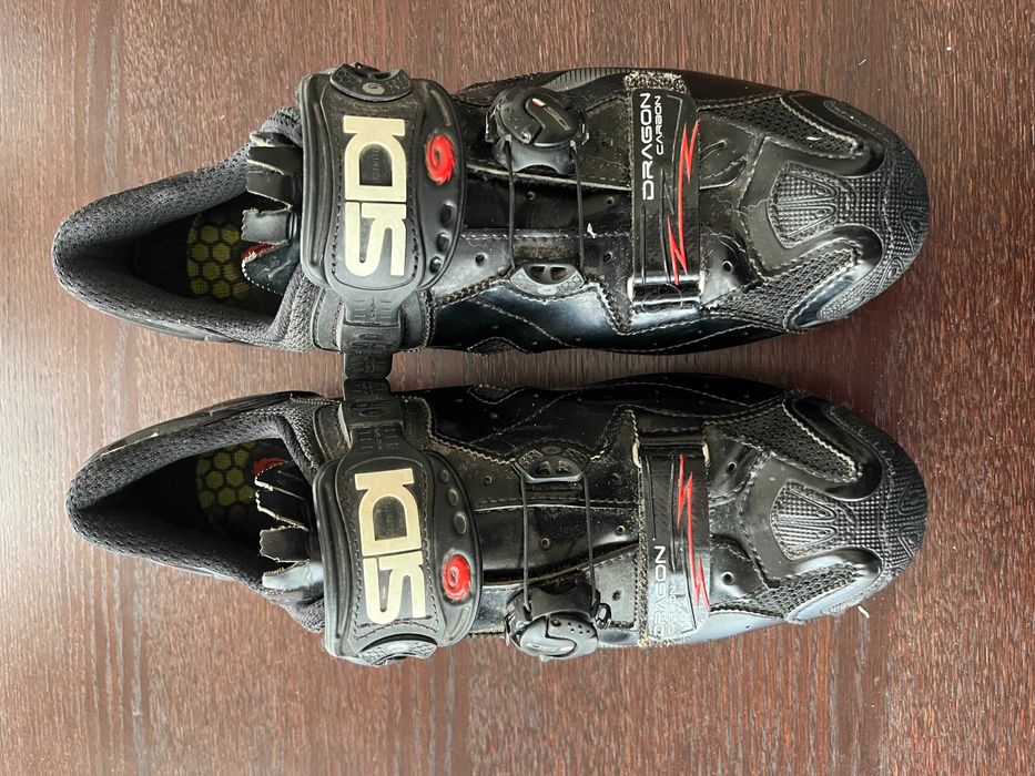 Buty MTB SIDI Dragon 4 SRS Carbon Composite – r. 44, czarne