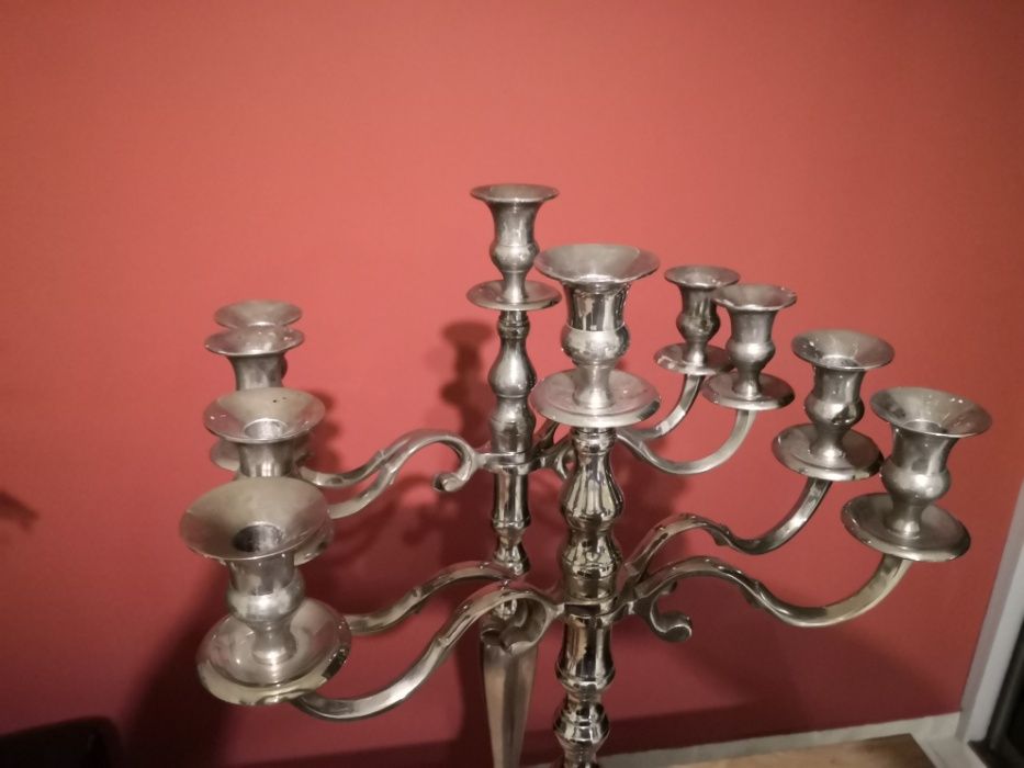 świecznik świeczniki 5-cio ramienne lata 30-40 antyki