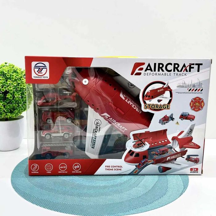 Літак-парковка Самолет-гараж Пожежна техніка (8825 A)