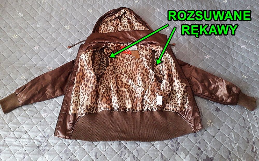 NOWA kurtka kamizelka / bezrękawnik 2w1