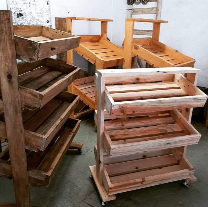 Expositores para frutas e mercados