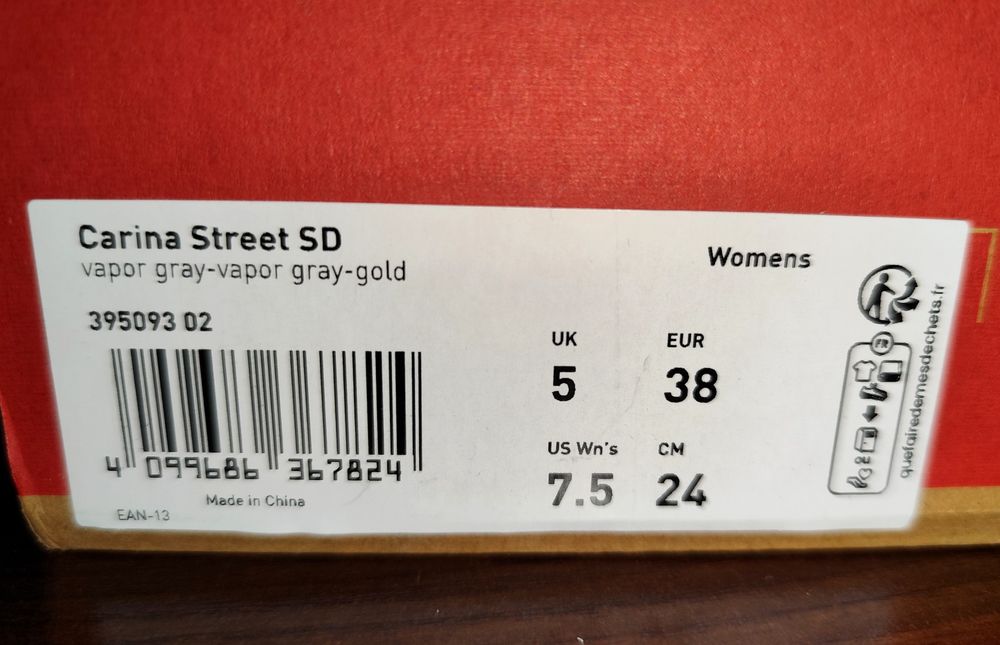 Puma Carina Street SD | Vapor Gray/Gold | Rozmiar 38