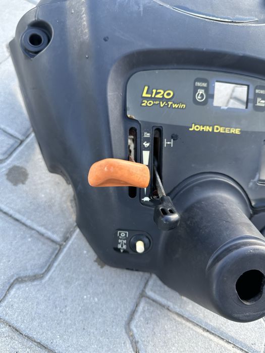 John deere  L120 panel kokpit komplet kosiarka traktorek gazu stacyjak