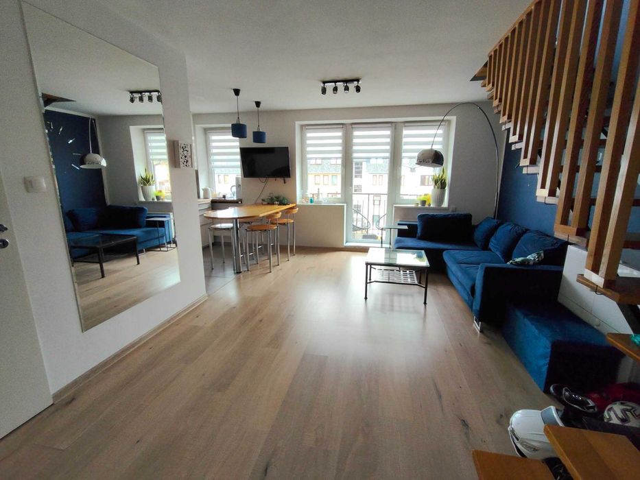 Rezerwacja. Mieszkanie dwupoziomowe |2 łazienki | garderoba | balkon | Piaseczno