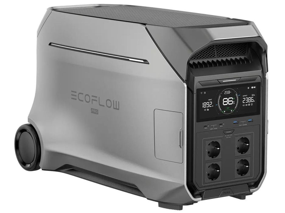 EcoFlow DELTA 3 Pro — зарядна станція 4096Wh, 4000W, LiFePO4, UPS