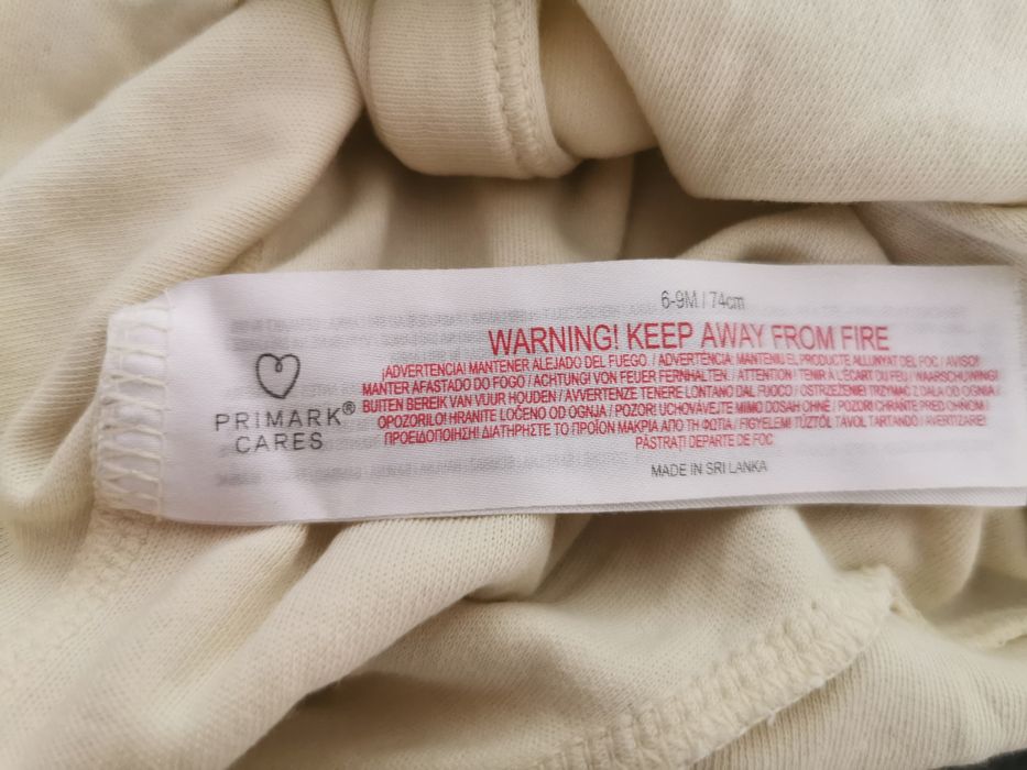 Pajace do spania dla dziewczynki 8 sztuk