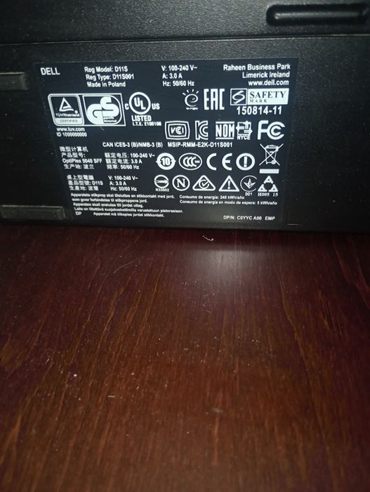 Komputer Dell #+ monitor