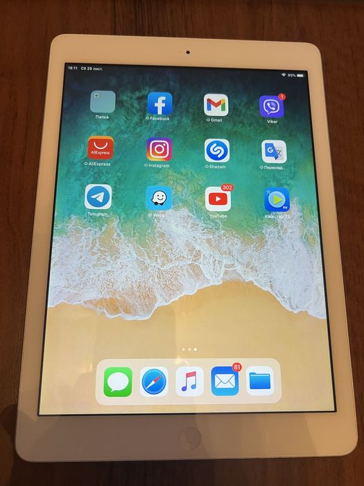 Планшет Apple iPad Air 1 16GB Wi-Fi (A1474) білий
