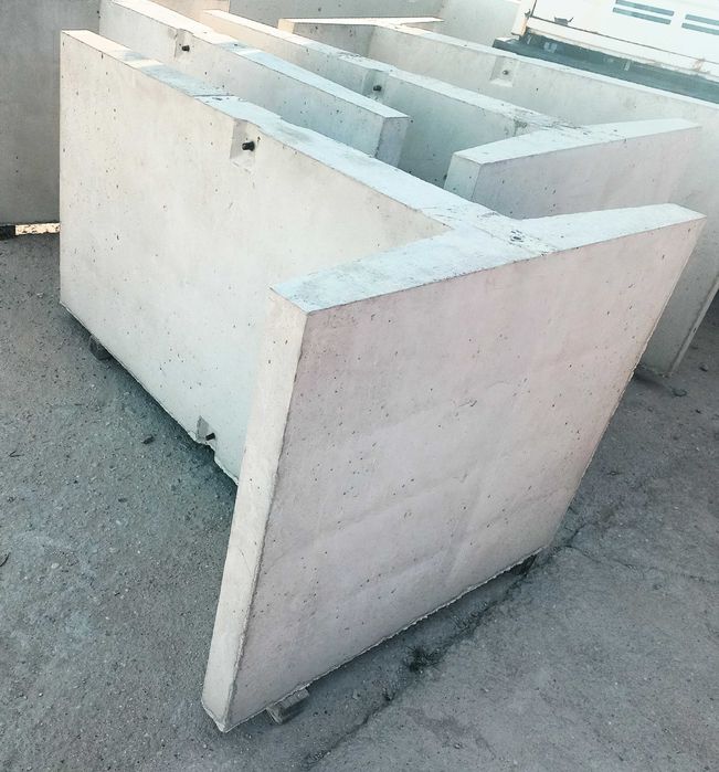 Ściana oporowa typu "T", silos na kiszonkę, ściany silosowe