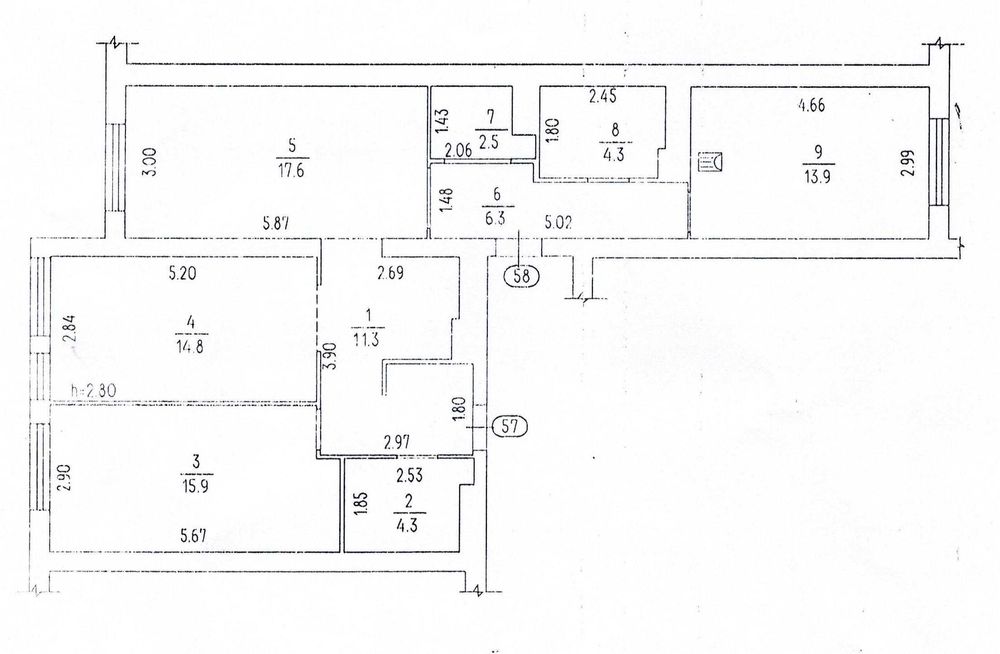 Велика квартира на Митниці в ЖК City Park з автономним опаленням