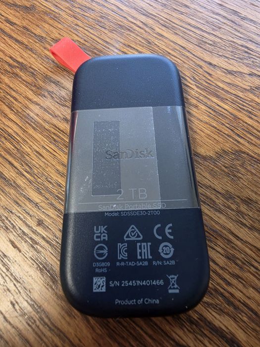 SSD SanDisk Portable 2TB (800 MB/s)