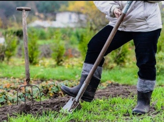 Копаем огород ..