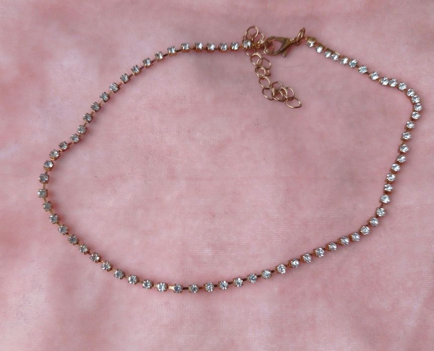 Чокер стрази намисто кольє