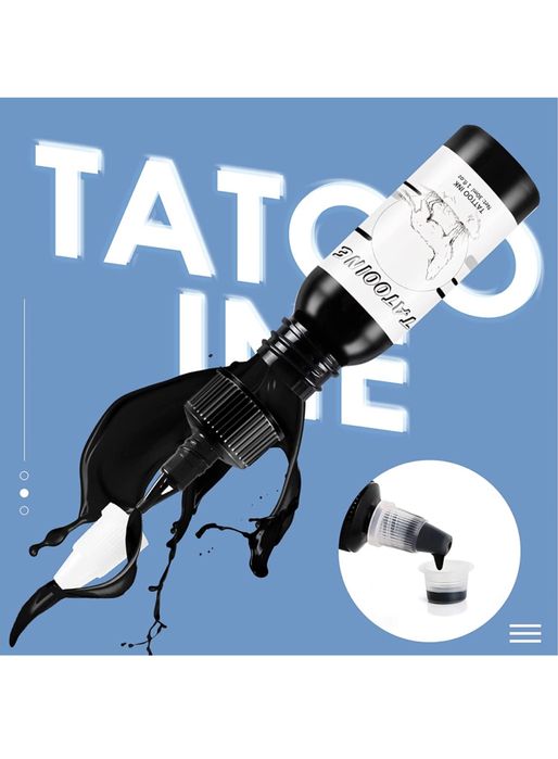 Apenas 5 NOVAS em stock ! tinta preta para tatuagem profissional de alta qualidade