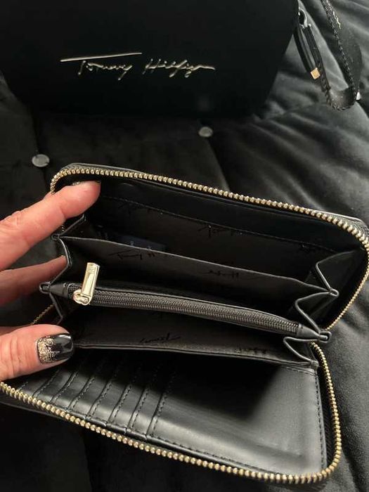 Tommy Hilfiger portfel czarny