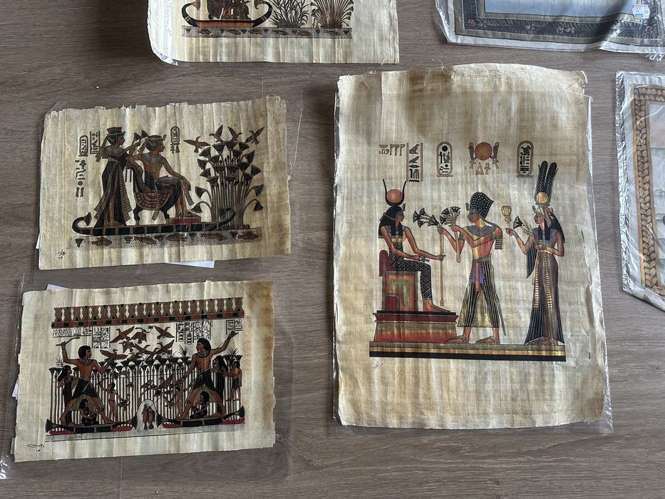 Ilustrações em papiro - nunca usadas