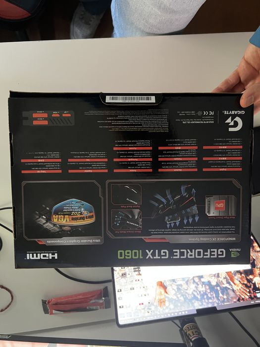 Gigabyte GeForce GTX 1060 OC 3GB Windforce Graphics Card64730212446978122