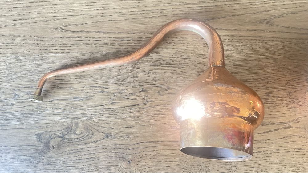 Alambique Tradicional em Cobre 5L – Artesanal / Feito à Mão