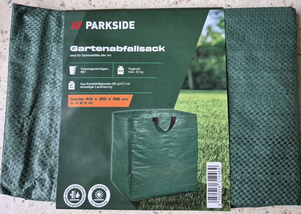 Worki na liście o pojemności 80l