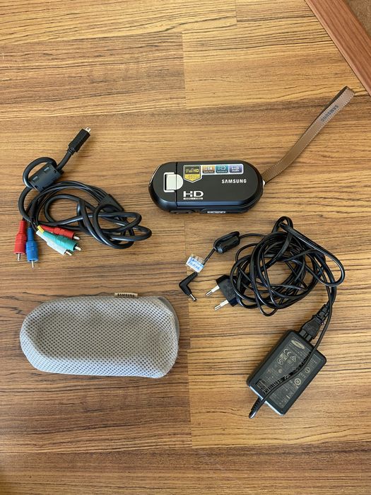 Cãmara filmar e fotografar samsung HMX-R10 full HD