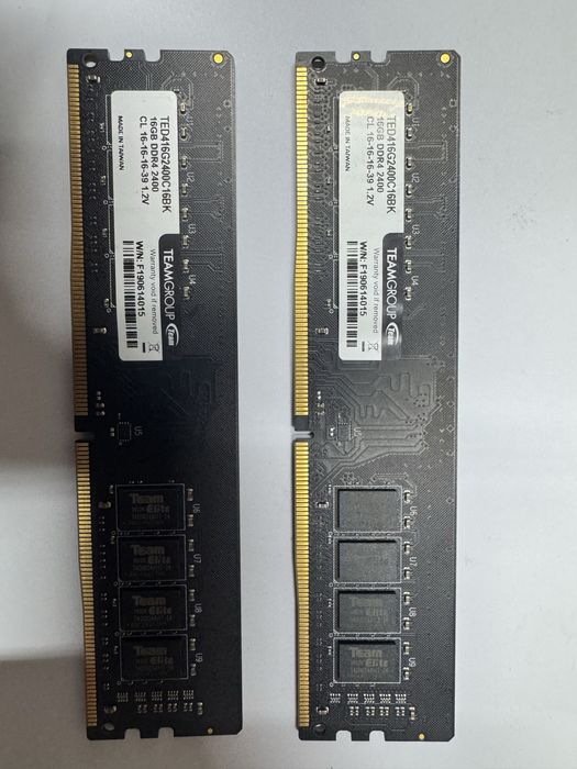 ОЗУ DDR4 32GB (2/16) TEAM 2400