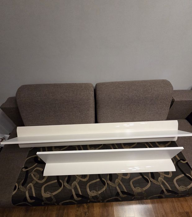 Półka  półki  białe Azteca Trio na ścianę  BRW