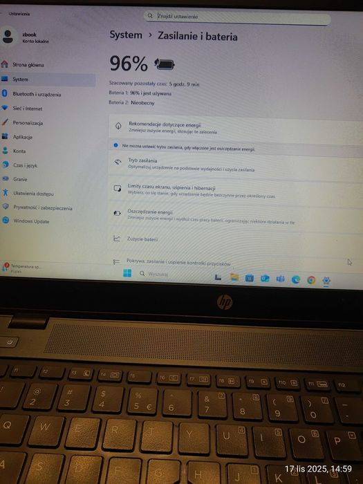 Biznesowy laptop HP Zbook 14 G2 gotowy do eksploatacji.