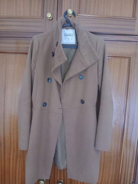 Casaco camel pull&bear