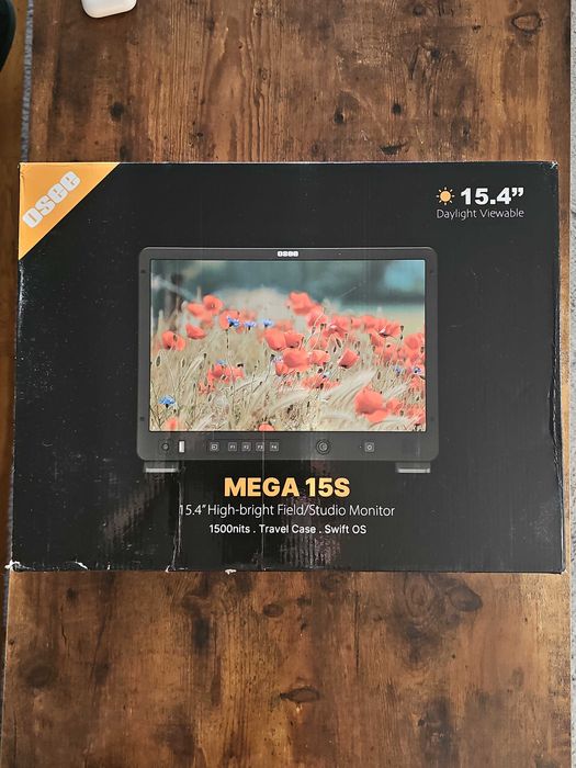 Osee Mega 15S 15-calowy monitor terenowy Pro HDR o wyższej jasności