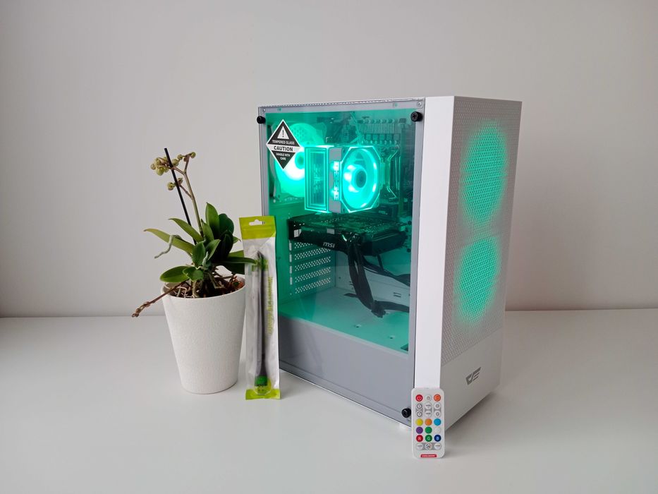 Komputer Intel/gtx 1060 6gb/16gb ram/512gb ssd m2 / Nowe podzespoły