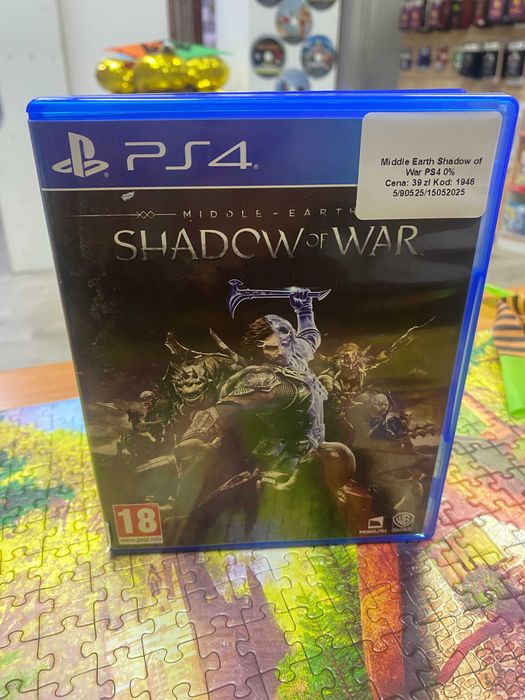 Middle Earth Shadow of War PS4 Sklep Ostróda
