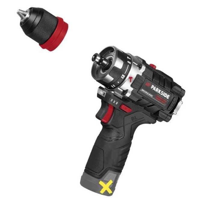 Aparafusadora de impacto Parkside Performance 12V PSBSAP 12 A1