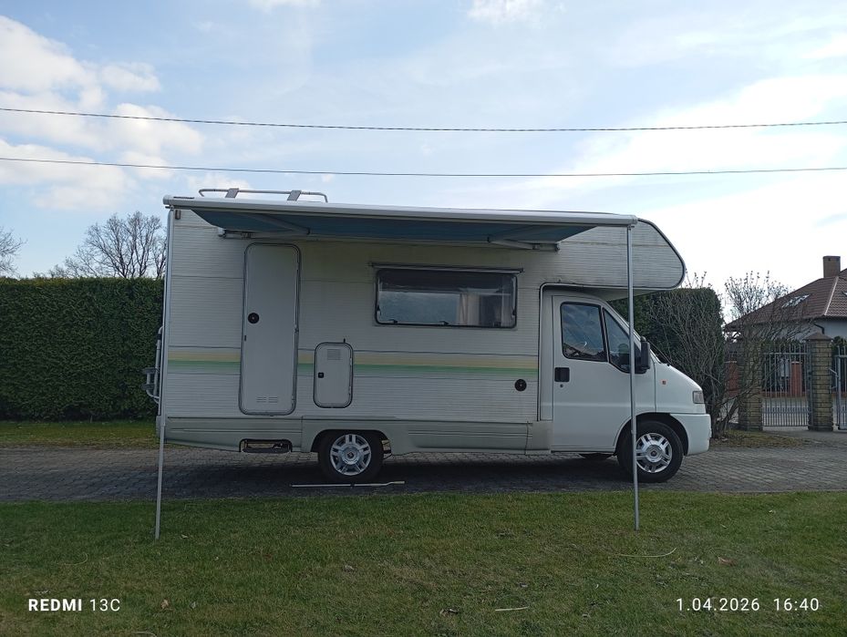 Fiat Ducato kamper carioca alkowa Integra duża łazienka