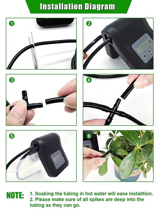 Kits de irrigação automático, temporizador digital