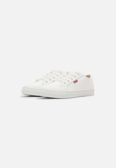 Trampki sneakersy białe LEVIS Woods eko skóra 39