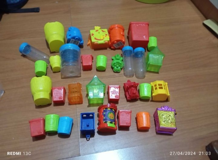 Zomblings,Trash pack e acessórios