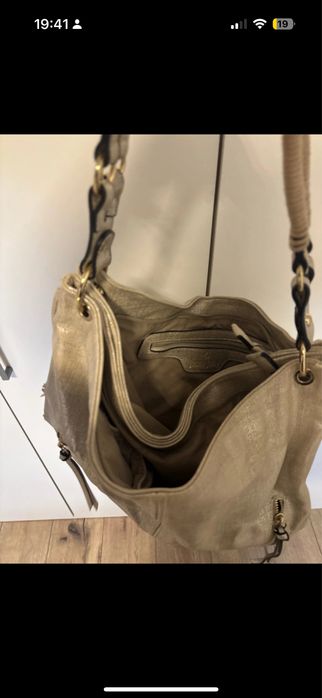 torebka na ramię worek damska