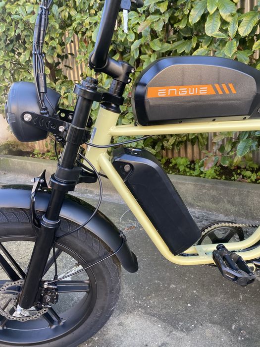 Bicicleta elétrica ENGWE M1 fatbike pneu gordo