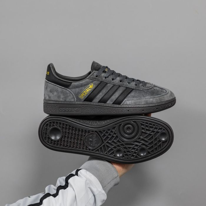Кросівки Adidas Spezial Grey - Black premium
