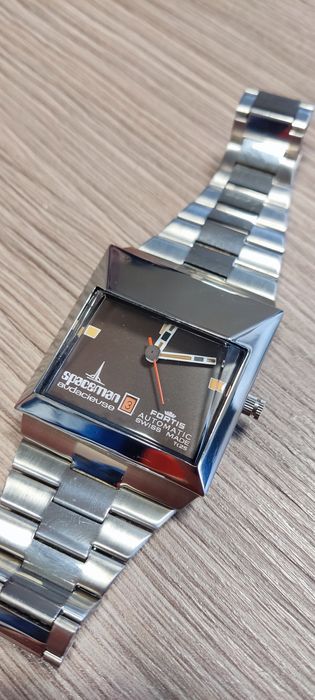 Unikatowy Fortis Spaceman automatic 25 jewels