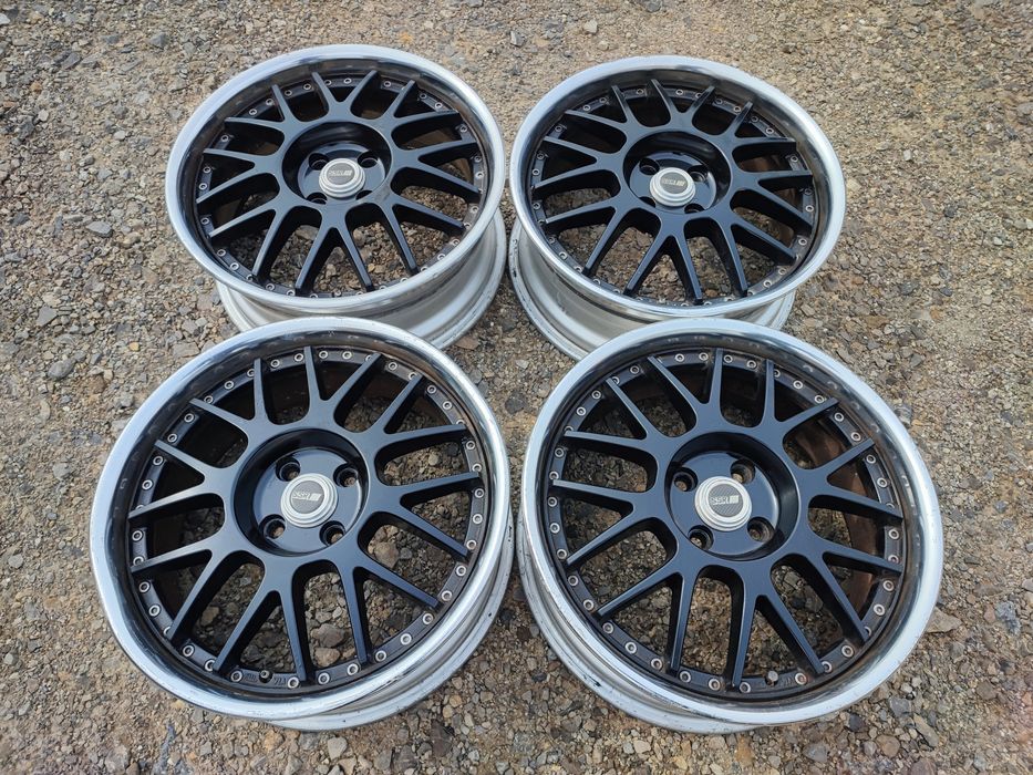 Felgi SSR MS1 17" 7j et37 4x100 Civic e30 golf opel renault polo 3tlg work weds jdm