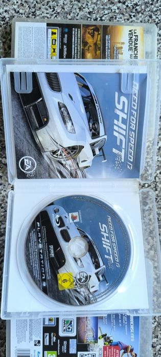 Need for speed shift/Call of duty black ops/FIFA street PlayStation 3