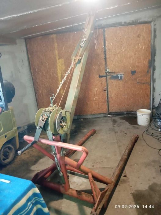 Кран подкатний 1 тон