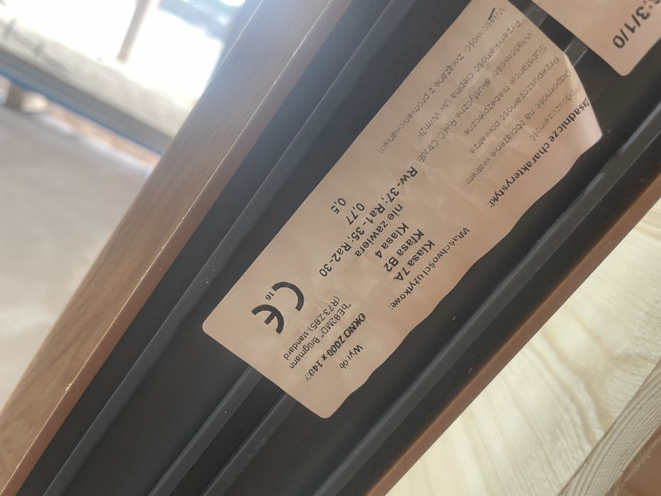 Nowe okno Salamander 140x200