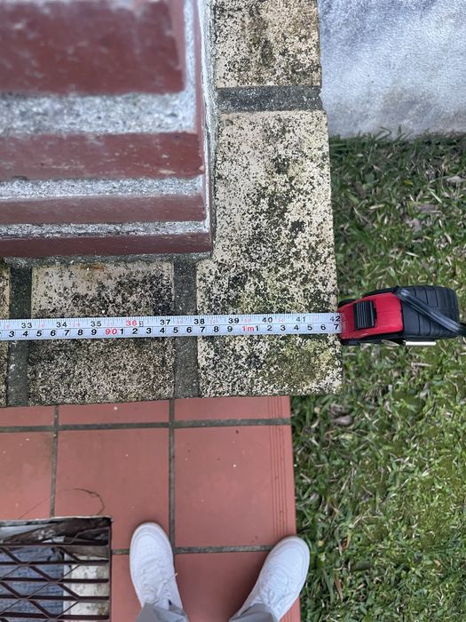 Churrasqueira de tijolo