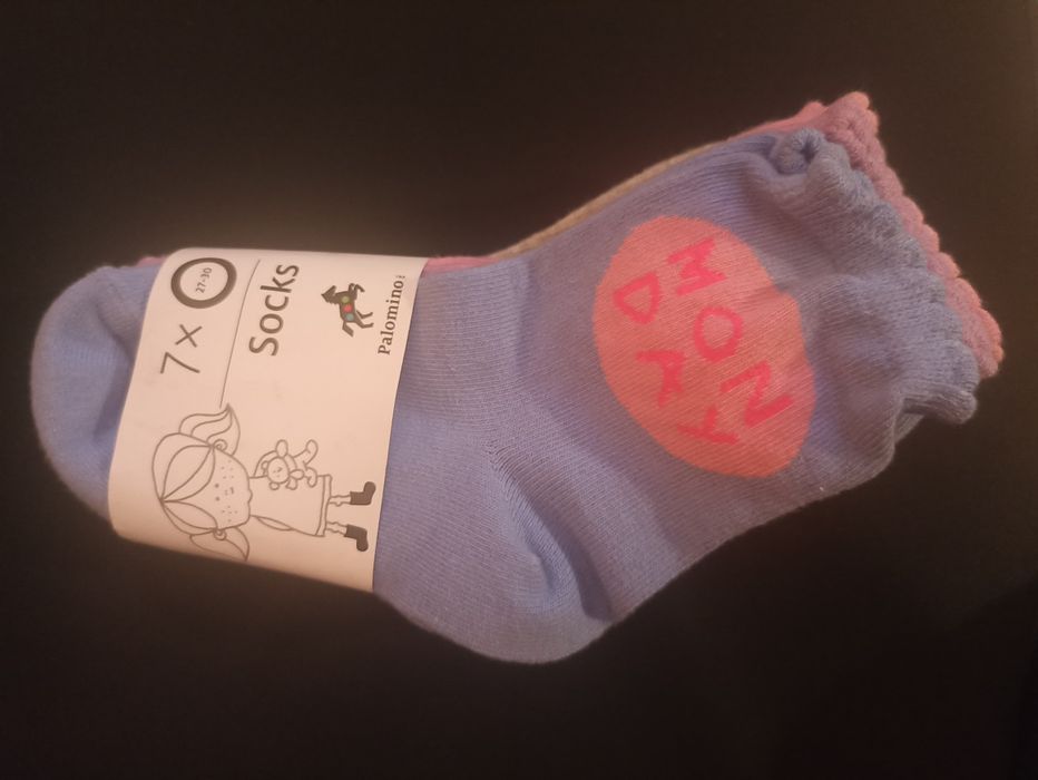 Nowe skarpetki c&a 7-pack roz. 27-30